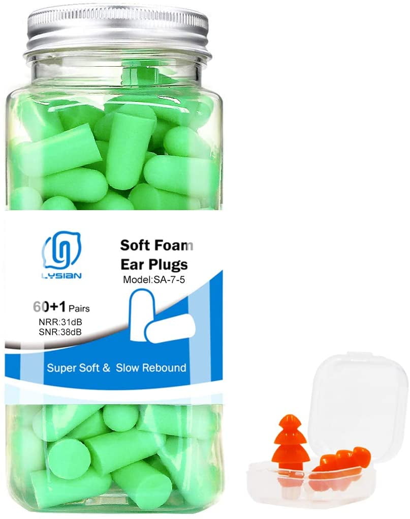 Work 30 Pair 32dB Highest NRR Travel and Loud Events McKeon Products Macks Ultra Soft Foam Earplugs Snoring Comfortable Ear Plugs for Sleeping Work 30 Pair 32dB Highest NRR Travel and Loud Events McKeon Products Macks Ultra Soft Foam Earplugs Snoring Comfortable Ear Plugs for Sleeping