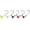 1/4oz Ned Rig Jig Heads Kit, 25Pcs, variant on Ned Rig Jig Head Hook Kit, 25pcs Finesse Mushroom Jig Head for Soft Lures Shroom Jig Hook Ned Rig Jig Heads for Bass Fishing Lures Tackle