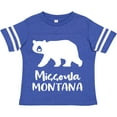thumbnail image 3 of Inktastic Missoula, Montana White Bear Silhouette Boys or Girls Toddler T-Shirt, 3 of 5