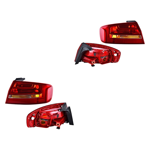 Par de Calaveras DEPO A4 2013 A 2016 Exterior Sin Leds