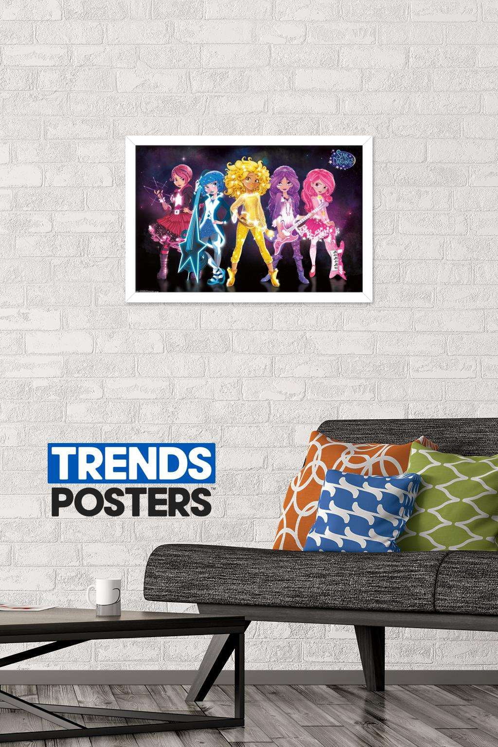Disney Star Darlings - Group Wall Poster, 14.725" x 22.375", Framed