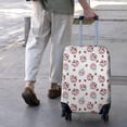 thumbnail image 3 of White Cow Milk Strawberry Pattern Luggage Cover Fashion Suitcase Cover Baggage Covers Fit 25-28 Inch Luggage (Go Travel), 3 of 5