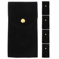 thumbnail image 1 of Estuche para reloj de 5 piezas: Estuche portátil para guardar relojes con cierre a presión, estuche de viaje para hombres y mujeres, organizador individual para guardar relojes de pulsera y joyas., 1 of 7