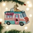 thumbnail image 2 of Old World Christmas Ice Cream Truck Glass Blown Ornament for Christmas Tree, 2 of 6