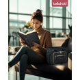 thumbnail image 3 of Bolso para Biblia BellaHold grande acolchado con correa de hombro negra, 3 of 8
