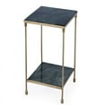 thumbnail image 1 of Butler Specialty Company Larkin Marble & Iron Side Table - Green Marble, 1 of 6