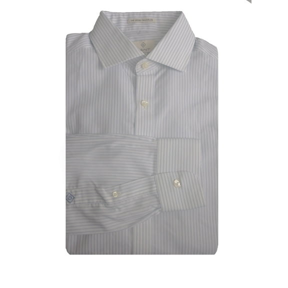 GANT DIAMOND G Men's Sky Bi-Color Check Fit Spread 303857 Size Medium