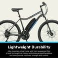 thumbnail image 2 of Schwinn 26" Boundary Electric Mountain Bike for Adults, 18 Speeds, 250w Ebike Motor, Gray, 2 of 8