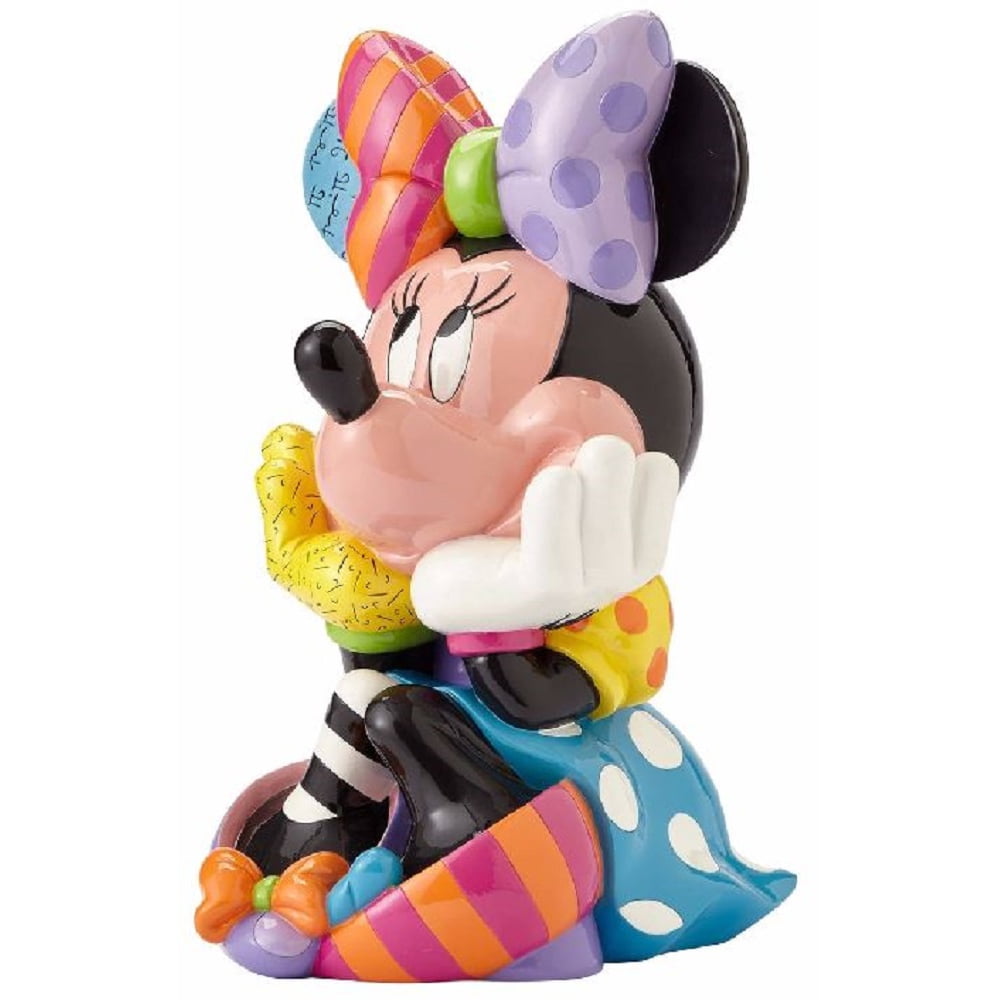 Romero Britto Disney Limited Edition Big Minnie Mouse Figurine 15 Inch 4057041 - Walmart.com