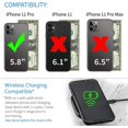 thumbnail image 2 of Dockem Luxe M2T Wallet Case for iPhone 11 Pro (5.8): Built-in Invisible Metal Plate, Designed for Magnetic Mounting:, 2 of 5