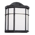 thumbnail image 1 of Bel Air Lighting CB-4484-BK 10" Black Pocket Mini Outdoor Light, 1 of 2