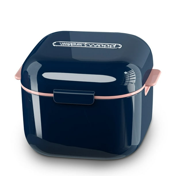 Yuarrent Estuche para llaves Limpieza en remojo Caja de almacenamiento de falsos Plástico lavable Bolsillo Pezón Contenedor de joyas Accesorio Almacenamiento y organización del hogar Azul Yuarrent HA059508-01