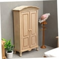 thumbnail image 4 of OULII Mini Wood Cabinet Mini House Ornament Synthetic Material 1Set, 4 of 8