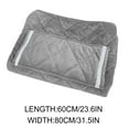 thumbnail image 3 of Djunllk Portable Electric Heating Pad - Mini Electric Blanket 5V Low Voltage Knee Pad Blanket Hand Warmers Home Use USB Hot Pad, 31 x 24 inch, 3 of 4