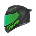 thumbnail image 5 of Casco de motocicleta AIS nuevo 2024 para hombre, con lentes de color reflectantes, de cara completa, con ranura para Bluetooth y reserva de seguridad para conducción nocturna, 5 of 5