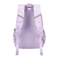 thumbnail image 5 of HJYCHN Bookbag for Girls Bow Print 3Pc Set Daypack with Lunch Bag Pencil Case Heart Zipper Pull Back to School Supplies for Kids Backpack for Boys Purple, 5 of 8