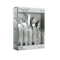 thumbnail image 1 of Megachef  4 in. Baily Flatware Utensil Set with Stainless Steel Silverware Metal Service - Silver - 20 Piece, 1 of 1