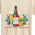 thumbnail image 3 of Budweiser - Holiday Beer - Women's Short Sleeve Graphic T-Shirt, 3 of 5