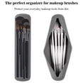 thumbnail image 3 of WINDLAND Travel Makeup Brush Holder Silicone Cosmetic Face Brushes Holder Makeup Brush Travel for Case Cosmetic Bag Makeup Tools, 3 of 20