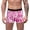 Pink, variant on JHHLSF Men's Male Valentines Day Printed Underwear Funny Fitting Boxer Mid Waist Briefs Hot Pink,M