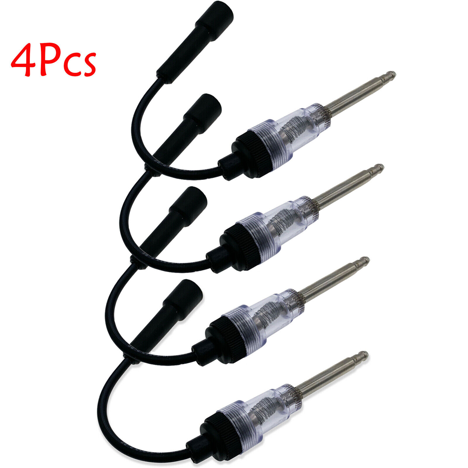 (4) 612V IGNITION INLINE SPARK TESTER PLUG DIAGNOSE CHECKER TESTER