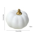 thumbnail image 3 of Halloween Pumpkin Ornaments Holiday Vibe Scene Decoration Orange Black White Green Pumpkin Ornaments, 3 of 6