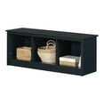 thumbnail image 3 of South Shore Fernley, Bedroom Bench, Navy Blue, 3 of 10