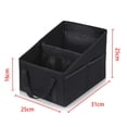 thumbnail image 4 of Dihmpor Car Seat Organizer - Passenger Seat Organizer, Collapsible Small Car Seat Storage Organizer for Console Front/Back, Automotive Backseat Organizer with Belt 4 Cup Holders for Kids Accessories, 4 of 6