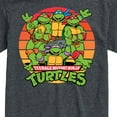 thumbnail image 3 of Teenage Mutant Ninja Turtles - Retro Sunset Circle - Men's Short Sleeve Graphic T-Shirt, 3 of 5