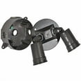 thumbnail image 2 of Hubbell Electrical LCR23N2-BR Support de Projecteur Double Rond - Bronze, 2 of 3