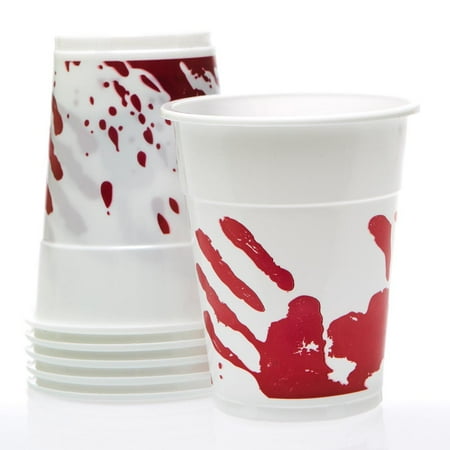 Bloody Halloween Party 16 Oz Plastic Cups 50 Per Pkg Bloody Halloween Party 16 Oz Plastic Cups 50 Per Pkg
