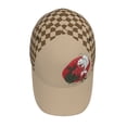 thumbnail image 4 of XMXT Baseball Cap, Japanese Koi Print Sun Hats for Men, One Size Brown, 4 of 9