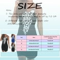 thumbnail image 5 of Quealent Dresses for Juniors Women Lace Midi Summer Dresses Casual V Neck Swing Dot Ruffle Sleeveless A Line Beach Sun Dress,Black Large, 5 of 5