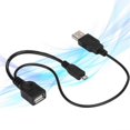 thumbnail image 4 of Micro USB OTG Data Cable Y Type HOST OTG Line for Mobile Phone Connecting to U Disk Hard Disk, 4 of 5