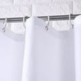thumbnail image 2 of 78 x 78 inch Shower Curtain, Waterproof Polyester Bathroom Curtain With Hooks, Light grey, 2 of 5
