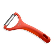 Kuhn Rikon Serrated Piranha Y Peeler 6.25 Red