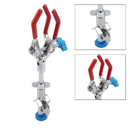 

Lab Chemical Instrument Three-Jaw Variable Clamp Retort Stand Condenser Holder