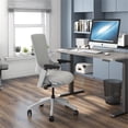 thumbnail image 2 of Urbanpro Contemporary Mesh and Metal Adjustable Office Chair in Gray, 2 of 12