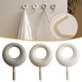 thumbnail image 3 of 4pcs Wall Hook Mounted Utensils Holder Storage Towel Rack V7 Organizer Coat N6S8, 3 of 8