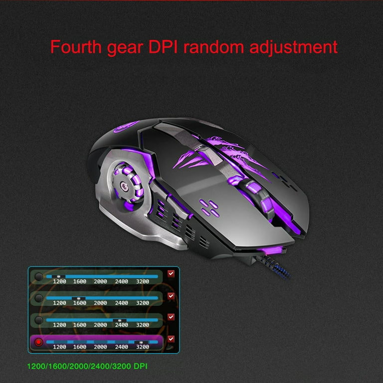 Ultra-Low Latency Esports Gaming Mouse T80 Mechanical Mouse 7