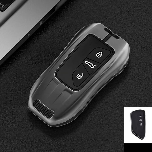 Zinc Alloy Car Remote Key Case Cover Shell Fob For VW Volkswagen Golf 8 2020 Skoda Octavia A8 2021 SEAT Leon MK4 Car Accessories
