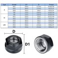 thumbnail image 2 of Er8-Er40 A/M/Um Collet Clamping Nuts for Cnc Lathe Milling Router Bit Holder, 2 of 8
