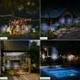 thumbnail image 6 of NITIDSKY 360 LED Outdoor Solar Christmas Lights Solar Firework Lights with 8 Modes Outdoor Waterproof Garden Lawn Walkway Yard Decoration, Multicolor, 6 of 8