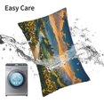 thumbnail image 6 of Naloa Sunflowers At Sunset Pillow Covers, Throw Pillow Case Cushion Covers,Cushion for Bedroom,Couch,Home-20"x30", 6 of 6