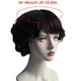 thumbnail image 3 of Natural Curly Synthetic Wigs Heat Resistant Fiber Comfortable Hairpiece For Work Event Special Occasion Dressigup Props, 3 of 5