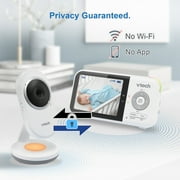 VTech 2.8 inch Digital Video Baby Monitor with Night Light, VM3254