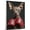 American Hairless Terrier, variant on Bolognese Vintage Dog Boxing Canvas – Artistic Sports, Bolognese Dog with Boxing Stretched Canvas Size 8x12 Wall Print for Bedroom, Living Room, Office