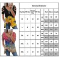 thumbnail image 2 of Women Printed Zip V Neck T-shirt Loose Cutout Sleeve Swing Tee Tops, 2 of 2