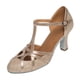 thumbnail image 3 of Zapatos de baile de salón a la moda para mujer, zapatos de baile modernos con punta cerrada y purpurina, zapatos latinos de salón de Salsa y Tango para niñas, 3 of 5