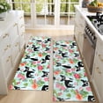 thumbnail image 4 of Kitchen Rugs Sets Of 2,Boston Terriers and Pioneer Flower Anti Fatigue Kitchen Mat Rugs Non Slip Washable,Decorative Kitchen Floor Mats for Kitchen,Sink,Laundry,17"X47", 4 of 5